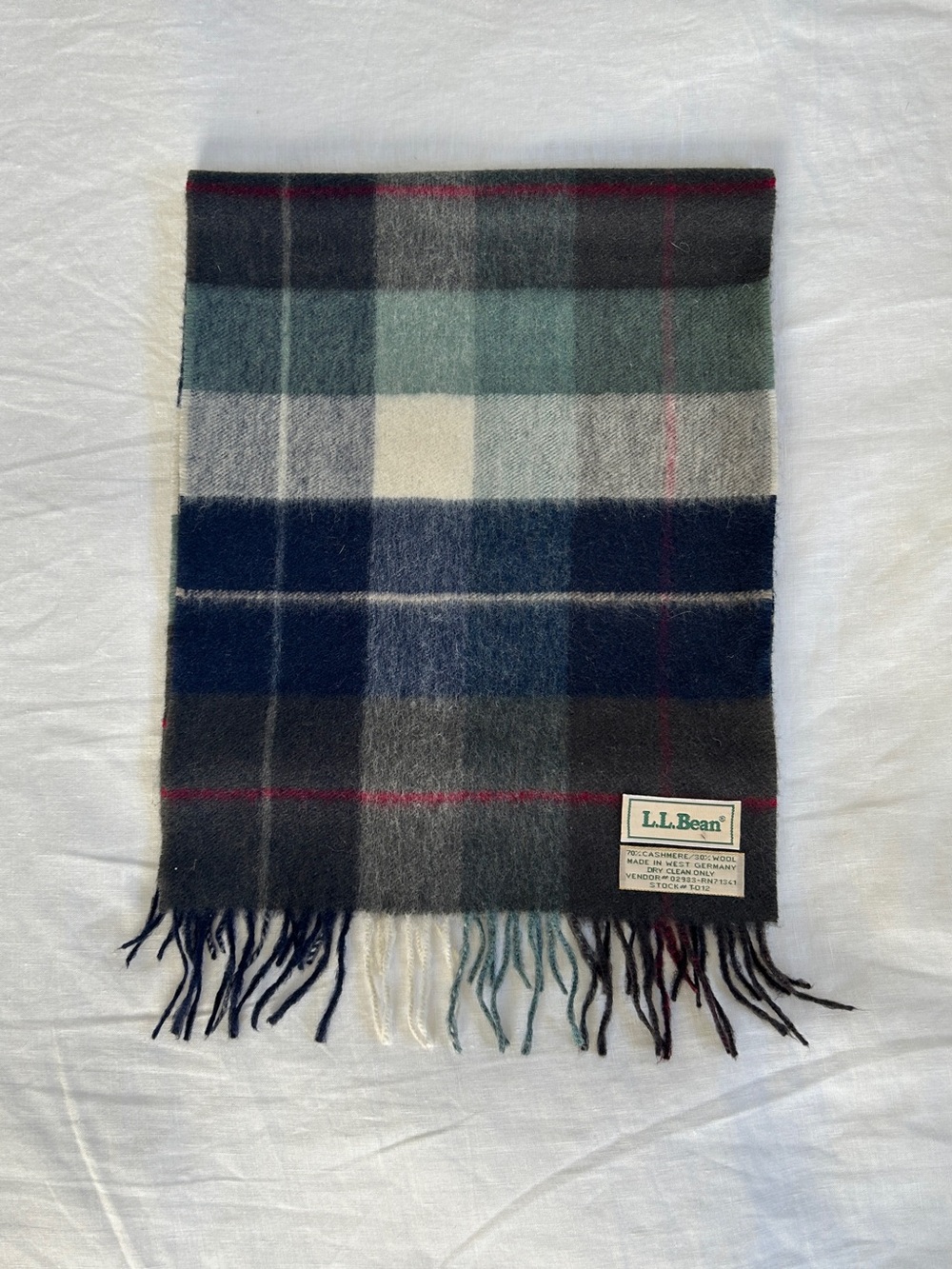 Vintage LLBean Scarf - Wool/Cashmere